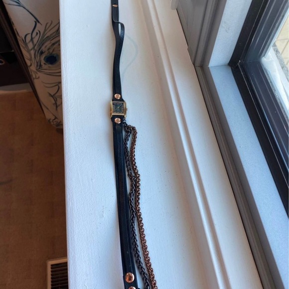 La Mer: Rose Gold-Plated Wrap Watch - Picture 7 of 7